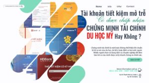 Tài khoản tiết kiệm mở trễ có được chấp nhận khi chứng minh tài chính du học Mỹ?