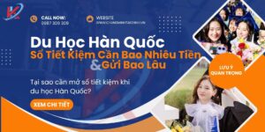 Du Học Hàn Quốc: Sổ Tiết Kiệm Cần Bao Nhiêu Tiền và Gửi Bao Lâu?